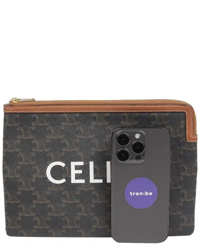 Celine Triop Bag Small Pouch (authentic Pre-loved)