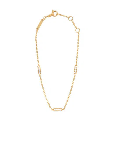 Celine Triple Bracelet In Yellow
