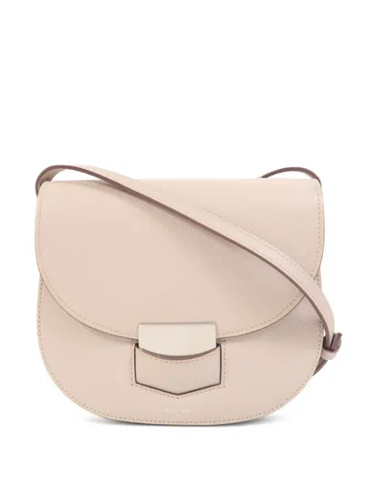 Pre-owned Celine Trotteur Shoulder Bag In Neutral