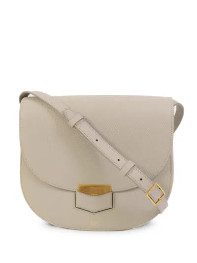 Pre-owned Celine Trotteur Shoulder Bag In Neutrals