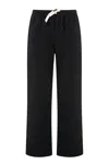Celine Drawstring Casual Pants In Multi