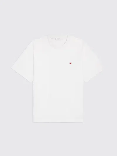 Celine T-shirt Men  In White
