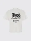 Celine T-shirt Men In White