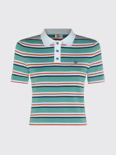 Celine T-shirt Woman In Blue