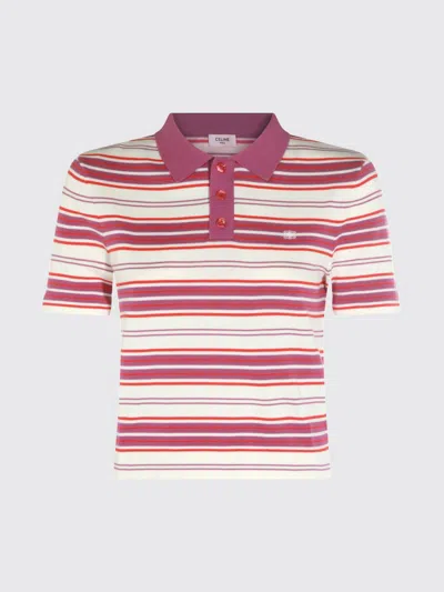 Celine T-shirt Woman In Multi