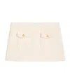 Celine Tube Top Mini Skirt In White