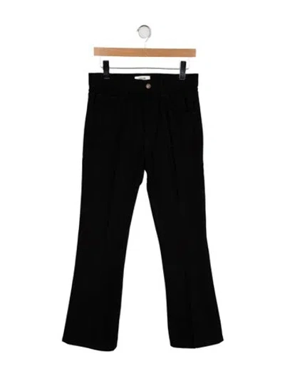 Pre-owned Celine Twill Denim Straight Leg Jeans In Black