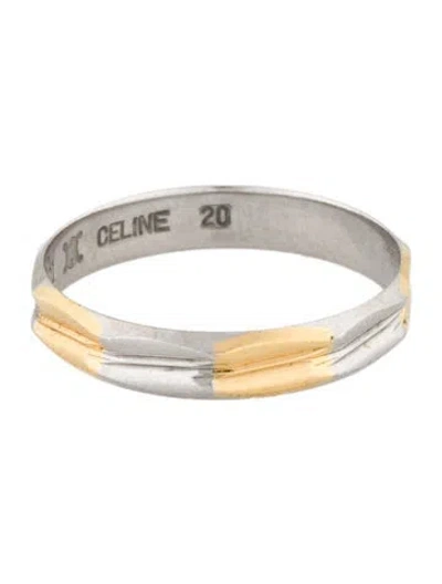 Pre-owned Celine Two-tone Band In Multi