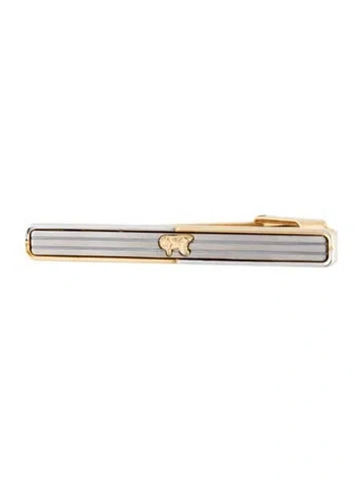 Pre-owned Celine Two-tone Tie Clip In Multi