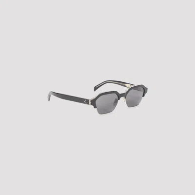 Celine Unisex Acetate & Metal Frame Sunglasses In Black
