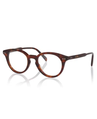 Celine Unisex  Thin Cl50177i Polarized Eyeglasses, Cl000641 In Brown