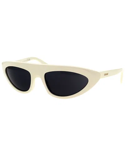 Celine Unisex Cl40261i25a 60mm Sunglasses In Neutral