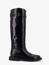 Celine Universite Leather Knee-high Boot In Black