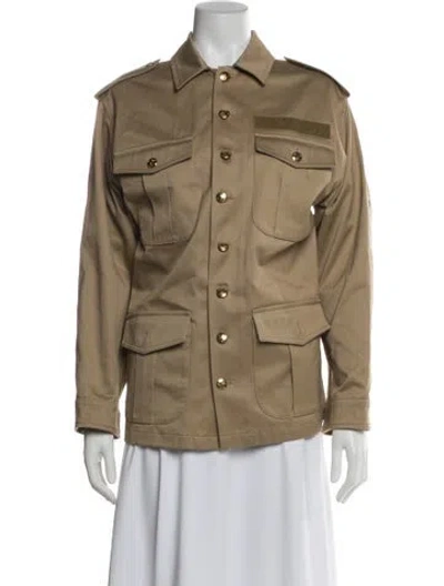 Pre-owned Celine Utility Jacket W/ Tags In Neutral