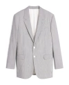 Celine V-neck Suit Jacket In Gray