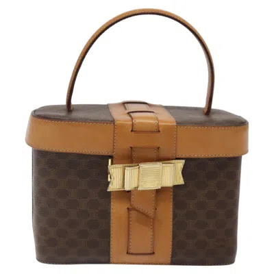 Pre-owned Celine Vanity Canvas Handbag ()