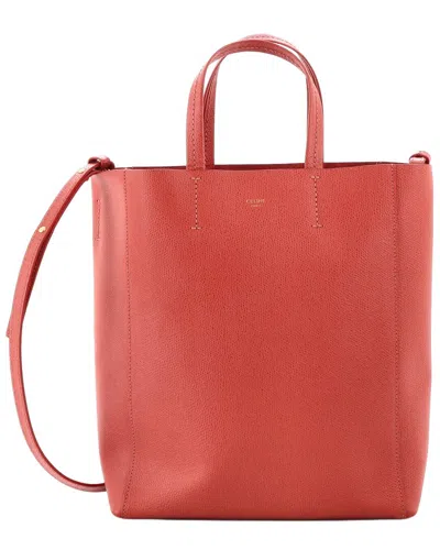 Pre-owned Celine Vertical Cabas Tote Grained Small (authentic Pre-loved)
