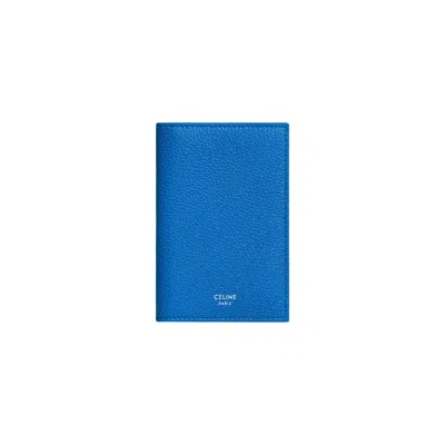 Pre-owned Celine Vertical Card Holder 'ultra Blue' | Men's Size Onesize