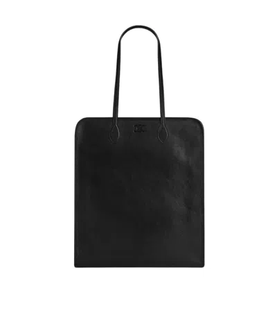 Celine Vertical Tote Bag In Black