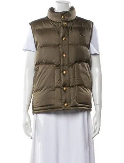 Pre-owned Celine Vest In Green