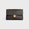 Celine Woman  Woman Brown Shoulder Bags