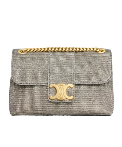 Celine Victoire Shoulder Bag In Nude