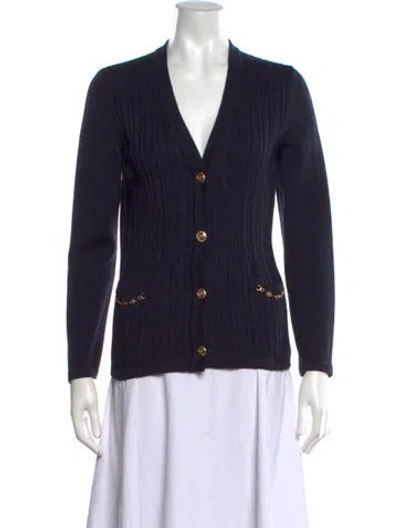 Pre-owned Celine Vintage 1970's Sweater In Black