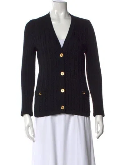 Pre-owned Celine Vintage 1970's Sweater In Black