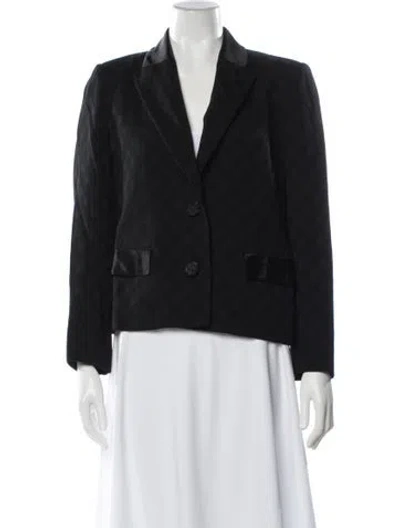 Pre-owned Celine Vintage 1980's Blazer In Black