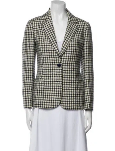 Pre-owned Celine Vintage 1980's Blazer In Blue