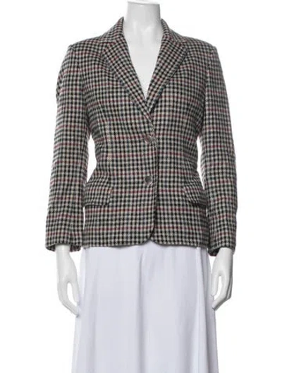 Pre-owned Celine Vintage 1980's Blazer In Blue