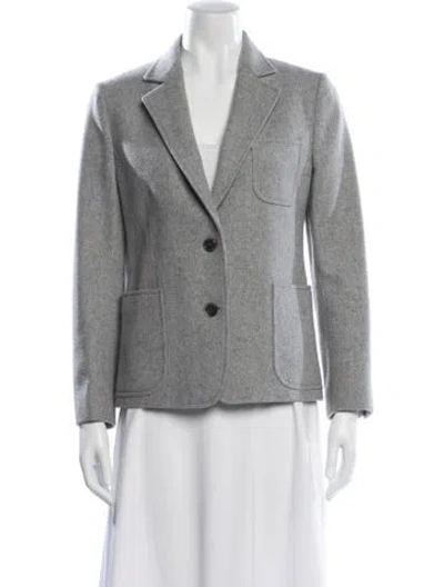 Pre-owned Celine Vintage 1980's Blazer In Gray