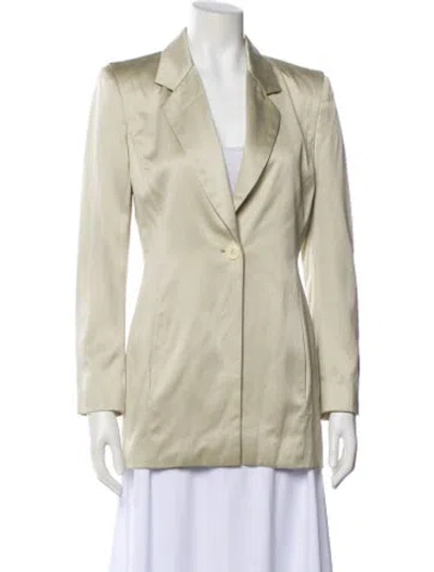 Pre-owned Celine Vintage 1980's Blazer In Neutral