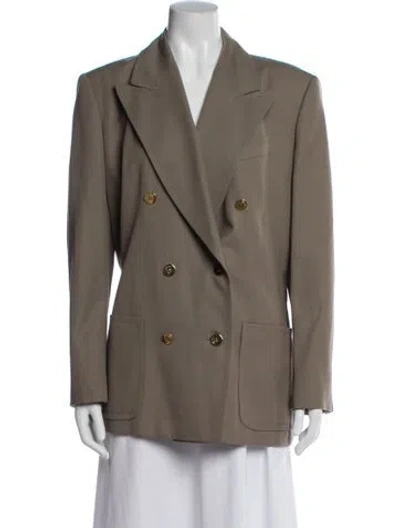 Pre-owned Celine Vintage 1980's Blazer In Neutral