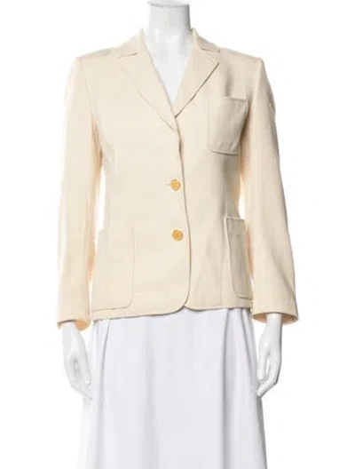 Pre-owned Celine Vintage 1980's Blazer In Neutrals