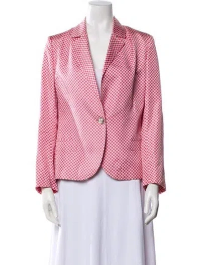 Pre-owned Celine Vintage 1980's Blazer In Pink