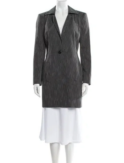 Pre-owned Celine Vintage 1980's Coat In Black