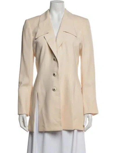 Pre-owned Celine Vintage 1980's Coat In Neutrals