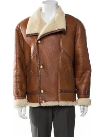 Pre-owned Celine Vintage 1980's Jacket In Brown