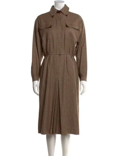 Pre-owned Celine Vintage 1980's Jumpsuit In Neutrals