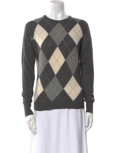 Pre-owned Celine Vintage 1980's Sweater In Gray