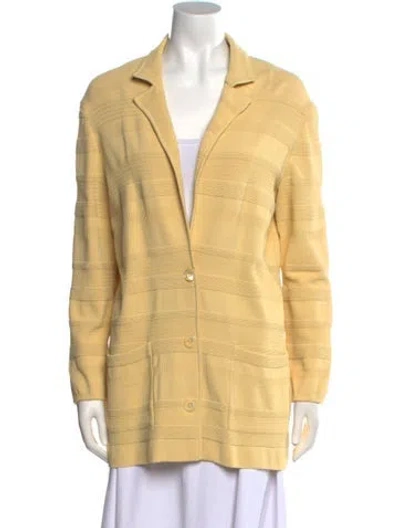 Pre-owned Celine Vintage 1980's Sweater In Yellow