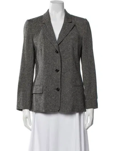Pre-owned Celine Vintage 1990's Blazer In Grey