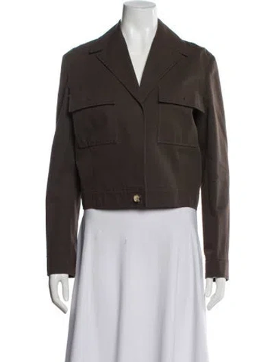 Pre-owned Celine Vintage 1990's Jacket In Brown