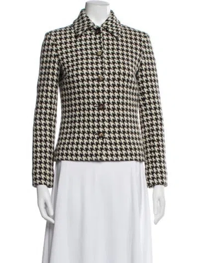 Pre-owned Celine Vintage 2000 Blazer In Brown