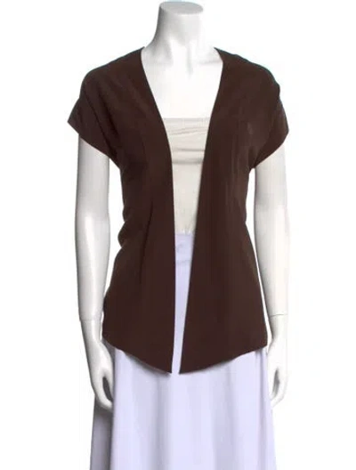 Pre-owned Celine Vintage 2000's Vest In Brown