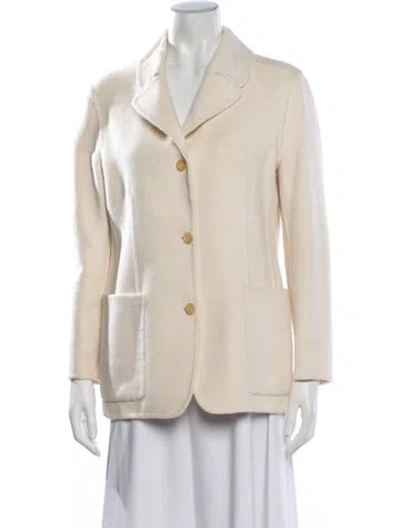 Pre-owned Celine Vintage 2001 Blazer In White