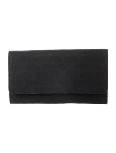 Pre-owned Celine Vintage 2001 Continental Wallet In Black