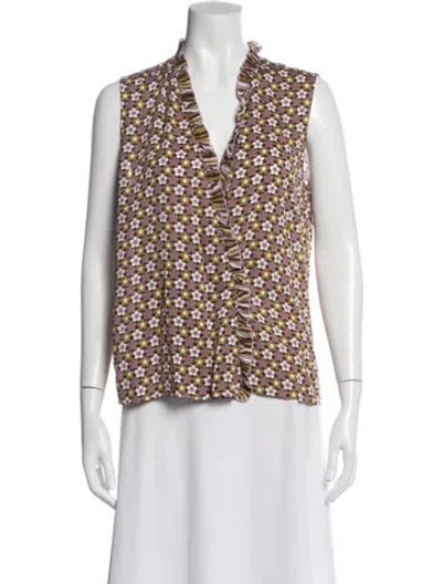 Pre-owned Celine Vintage 2002 Blouse In Multi