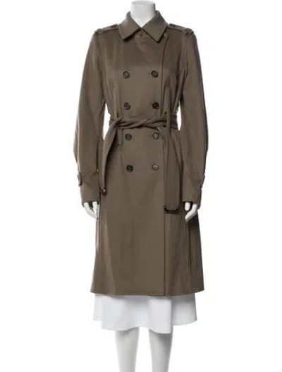 Pre-owned Celine Vintage 2002 Trench Coat In Neutral
